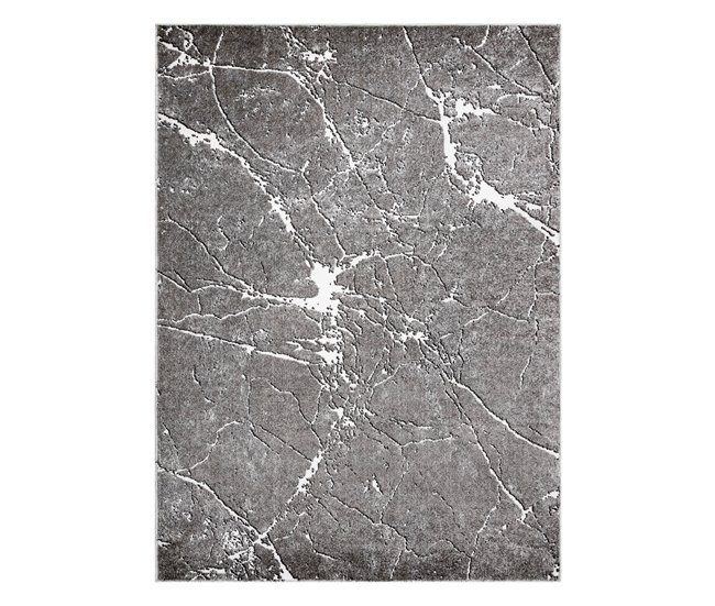 Alfombra MATEO 8036/644 Moderna Mármol estructural 120x170 Gris