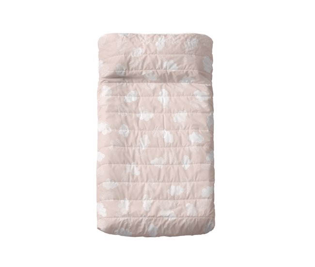 Clouds pink Colcha Rosa
