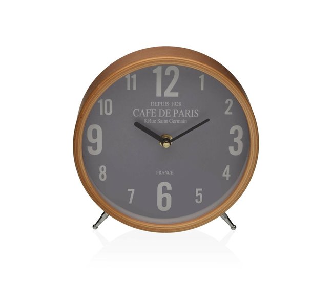 Reloj de Mesa Cafe de Paris Gris