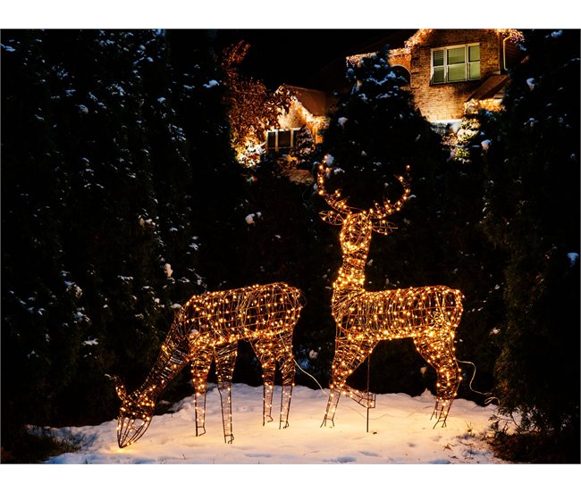 Beliani Decoración LED NARUSKA Negro