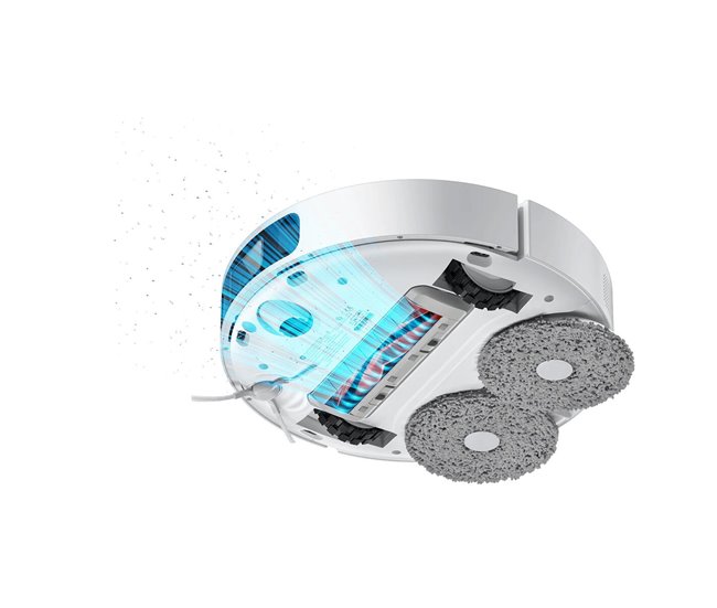 Robot Aspirador con Videovigilancia X10 Plus Blanco