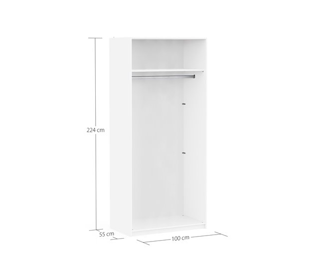 Módulo  DRESSING II blanco Blanco