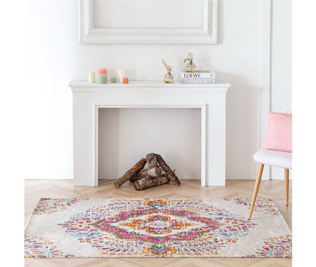 Alfombra decorativa NAF NAF BANI 120x170 Multicolor