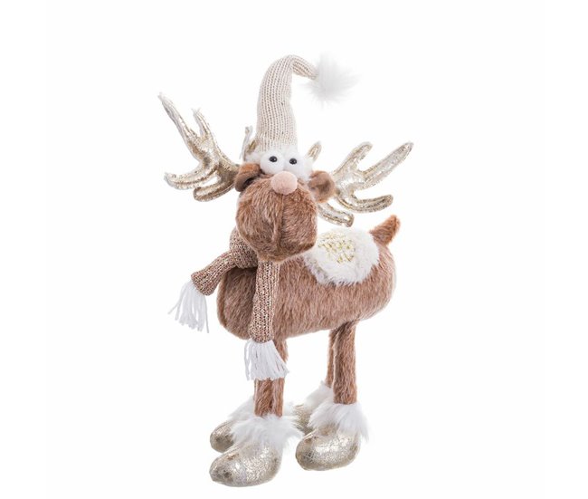 Conforama Figura Natural Ciervo 22 x 20 x 40 cm