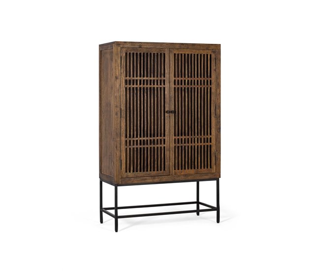 ARMARIO MADERA ACACIA  .Giner y Colomer Marron