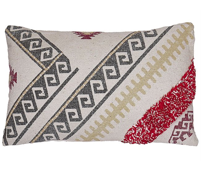 Beliani Cojín decorativo BETULA Multicolor
