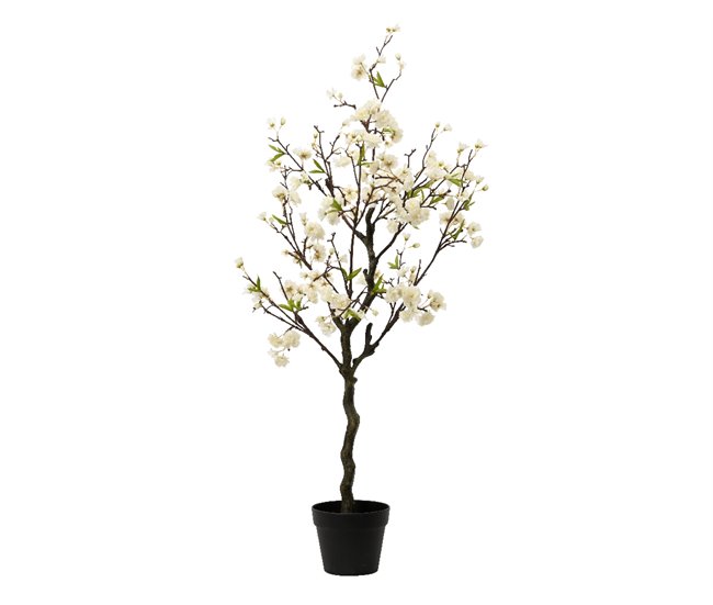 Planta artificial CEREZO blanca Blanco