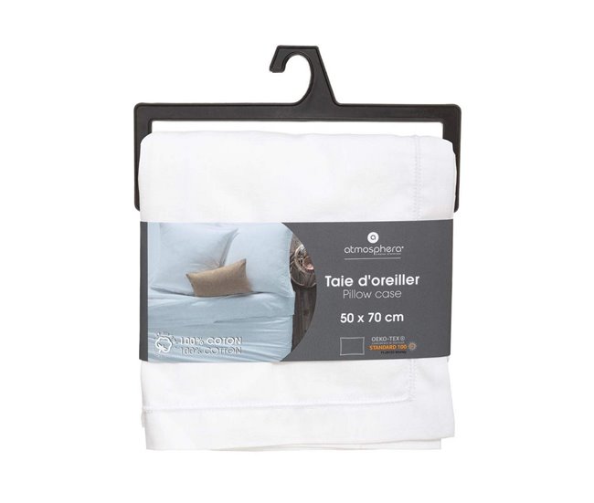 Funda de almohada Blanco