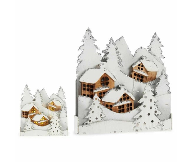 Figura Decorativa Natural/ Blanco