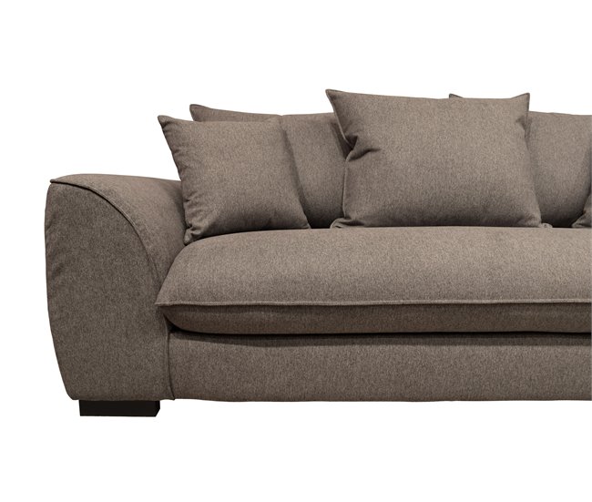 Sofá cama de 3 plazas con apertura italiana SAGA Beige