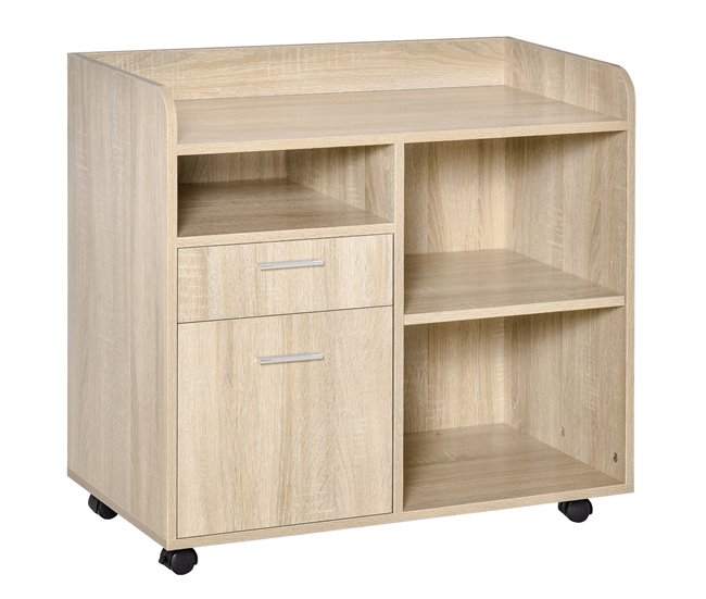 Armario para Impresora Melamina de Madera Vinsetto 80 Marron