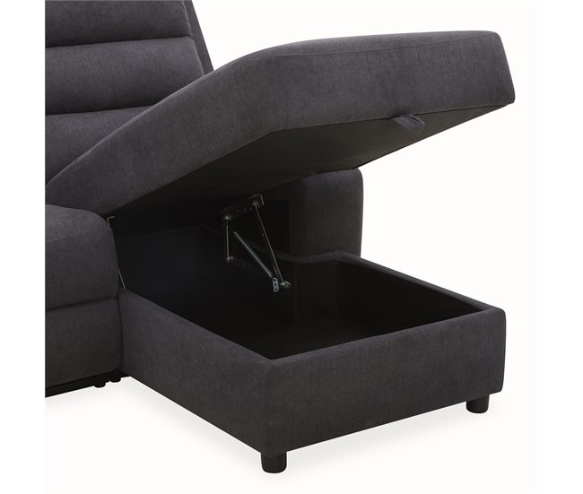 Chaise longue relax eléctrica AMANDA Gris