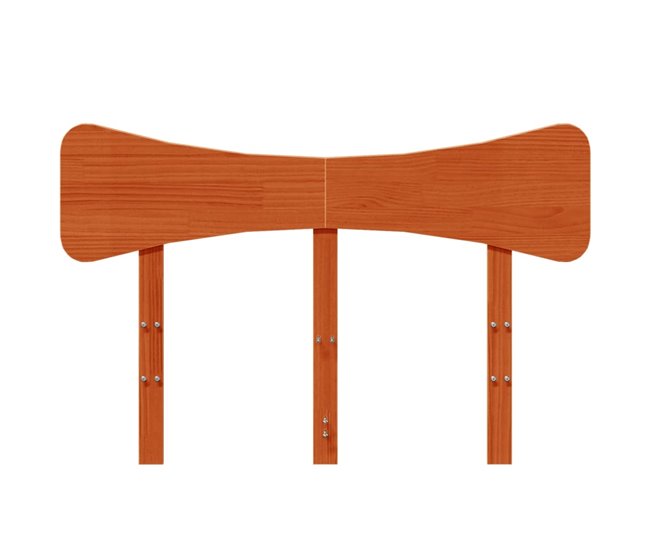 Cabecero cama - Mueble cabecero 125 Marron