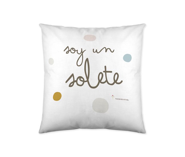 FUNDA DE COJIN VACIO SOLETE Blanco