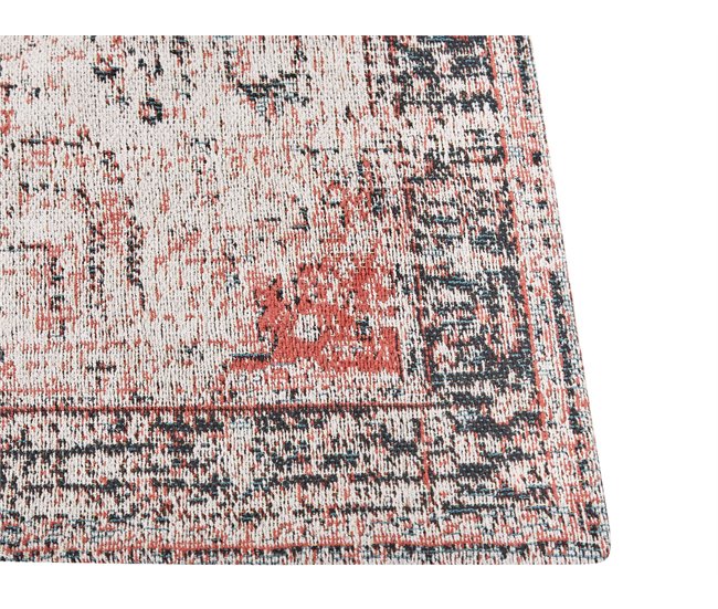 Beliani Alfombra de pelo corto ATTERA 200x300 Rojo