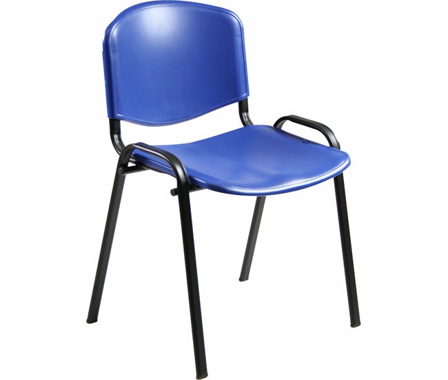 Pack de 4 sillas unisit confidente DADO plástico Azul