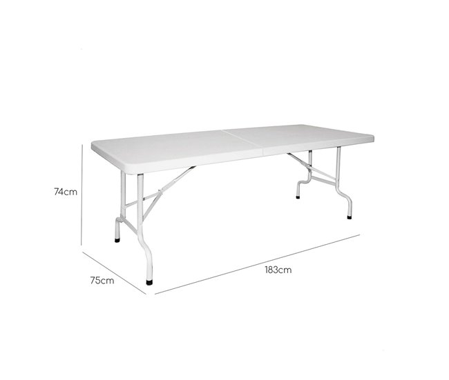 Mesa maleta plegable Natural