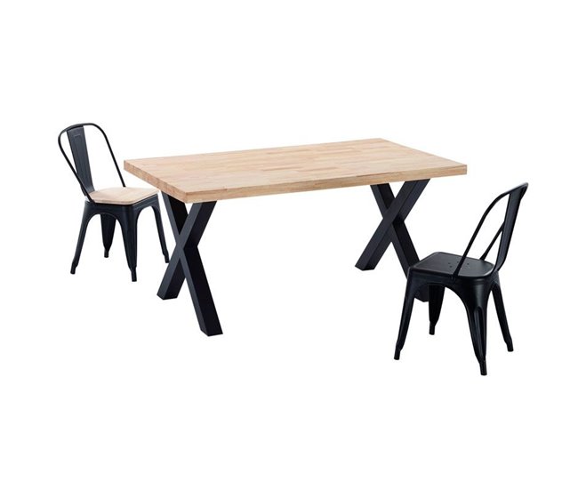 Mesa de comedor X-Loft 160 160x90 Roble