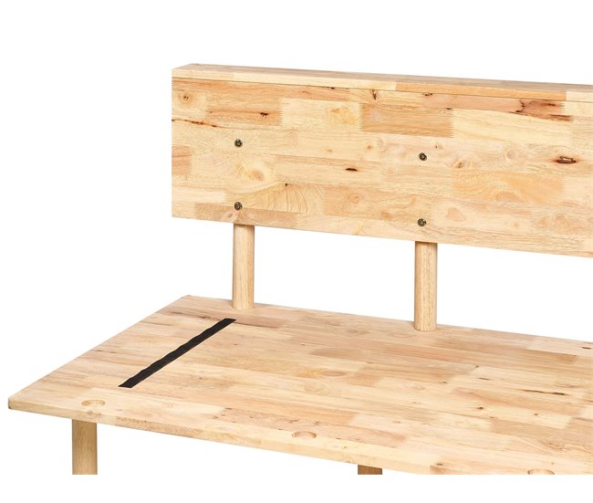 Beliani Sofá de 2 plazas Poliéster SALO Arena