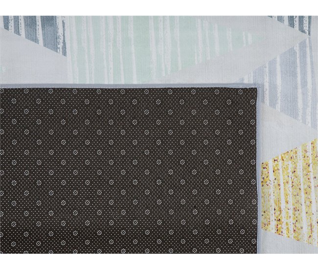 Beliani Alfombra de pelo corto YAYLA 80x150 Gris Claro