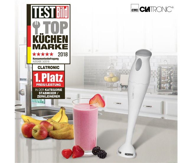 Batidora de mano Clatronic SM 3081 Blanco