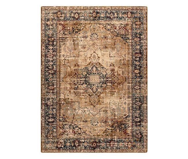 Alfombra de lana POLONIA KALAR 170x235 Marron