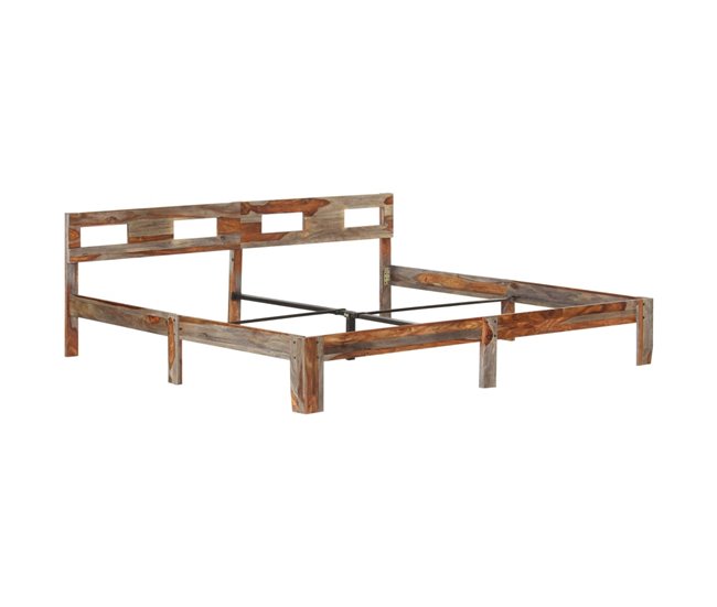 Estructura de cama Gris