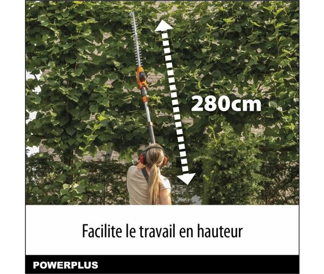 Cortasetos DualPower Powdpg75380 Naranja