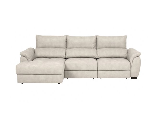 Chaise longue con cama BENSON Gris