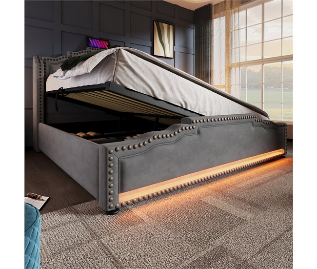 Canapés abatibles Gris