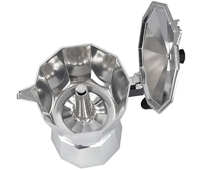Cafetera Italiana CCA6          * Plateado