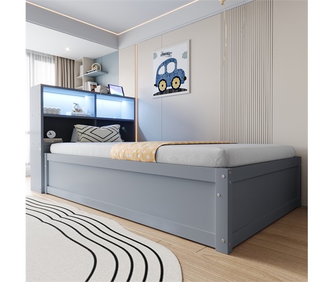 Canapés abatibles Gris