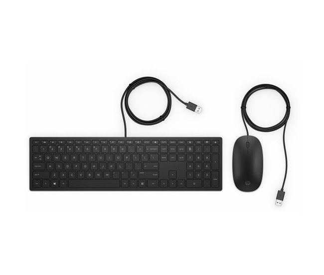 Teclado y Ratón 4CE97AA#ABE Negro