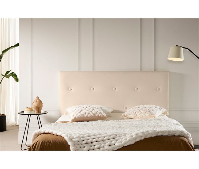 CABECERO TAPIZADO VENICE POLIPIEL  - Moonia 170 Beige