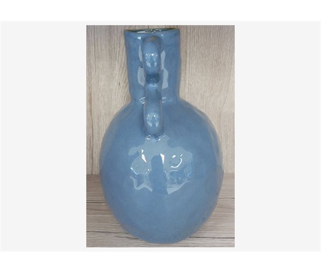 Jarrón decorativo ZYRUS marca BOLTZE Azul