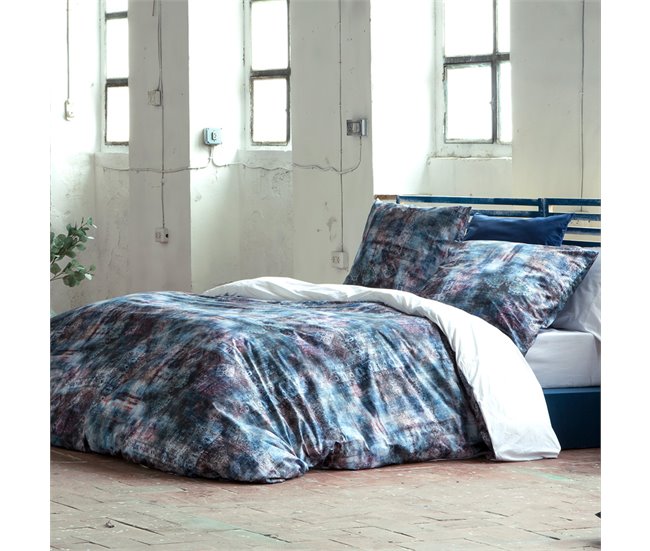 2 fundas de almohada  USAIN Azul
