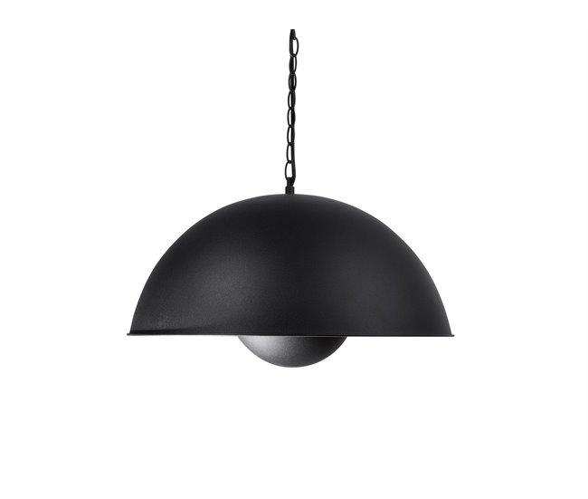 Beliani Lámpara colgante THAMES Negro