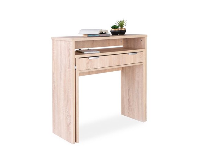 Mesa de escritorio consola Aput 90x110 Madera