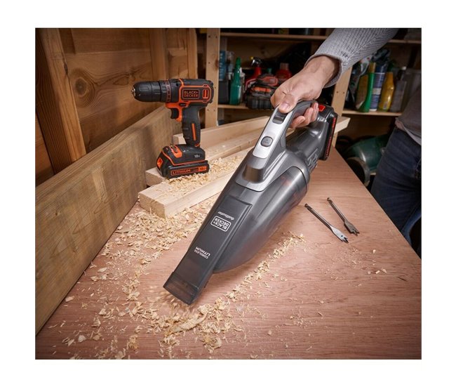 Aspiradora de Mano BCHV001B Gris