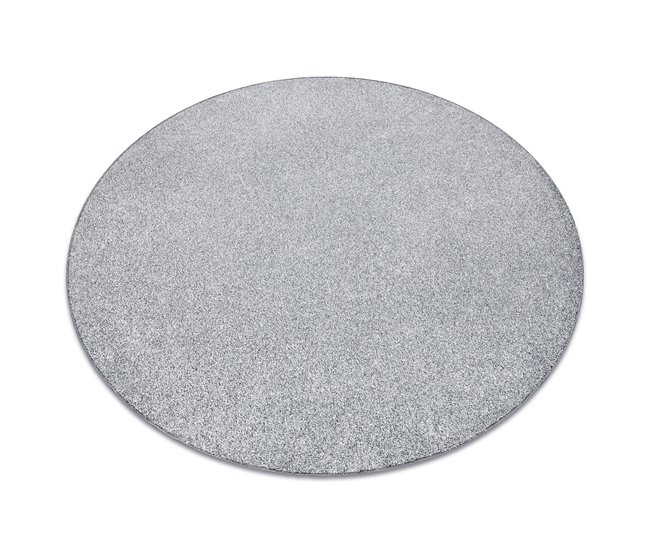 Alfombra EXCELLENCE círculo 109 llanura 100x100 Gris