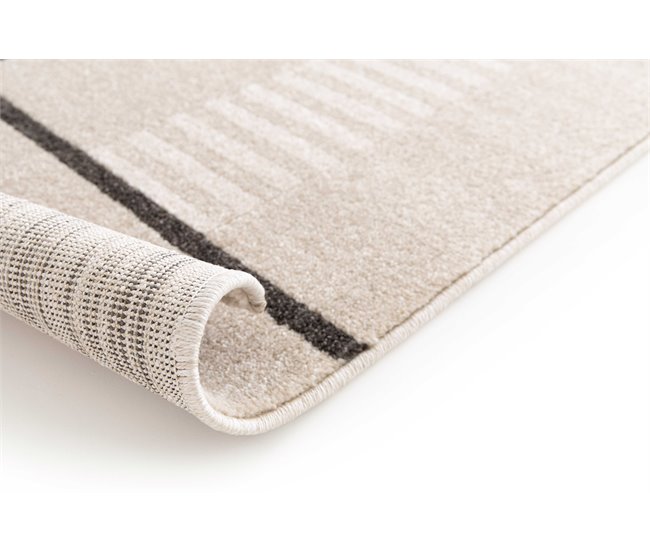 Alfombra diseños geométricos DOMUS - ATTICGO 80x150 Beige