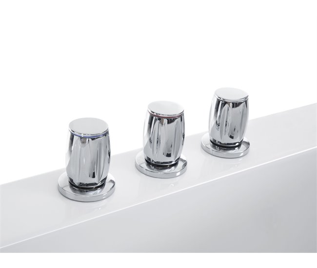 Beliani Bañera de interior TOCOA 138x190 Blanco