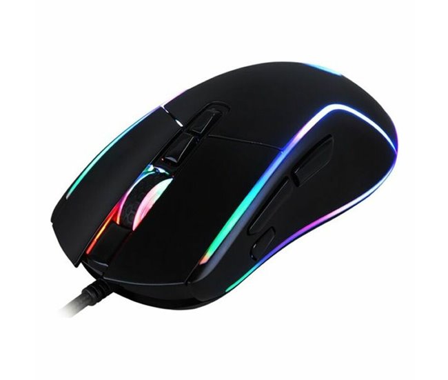 Ratón Gaming con LED DeepDarth Negro