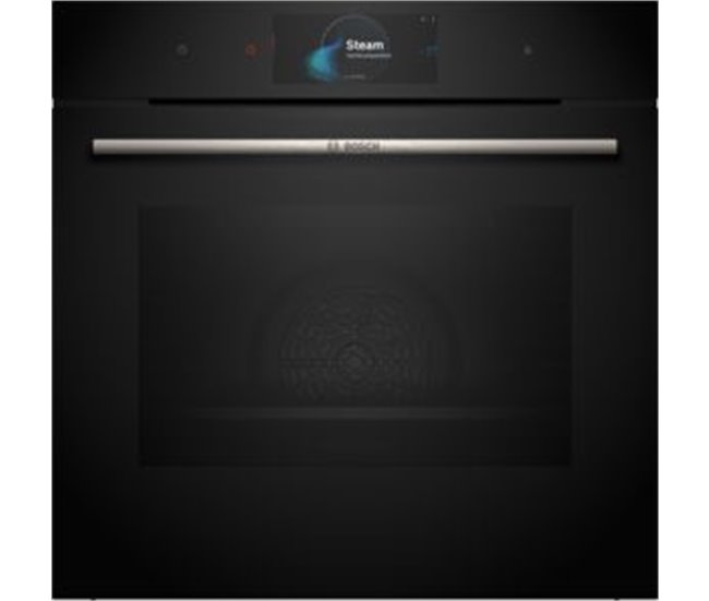 Horno multifunción AirFry con vapor e hidroclean BOSCH HSG7584B1 Negro