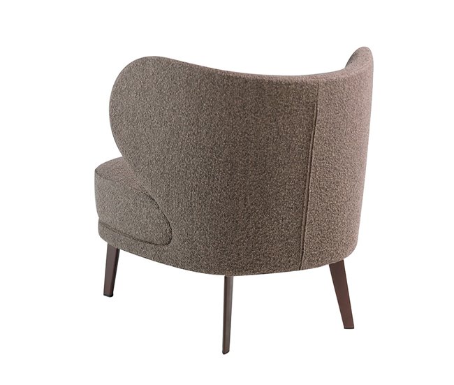 ANGEL CERDA Sillón tela marrón Marron