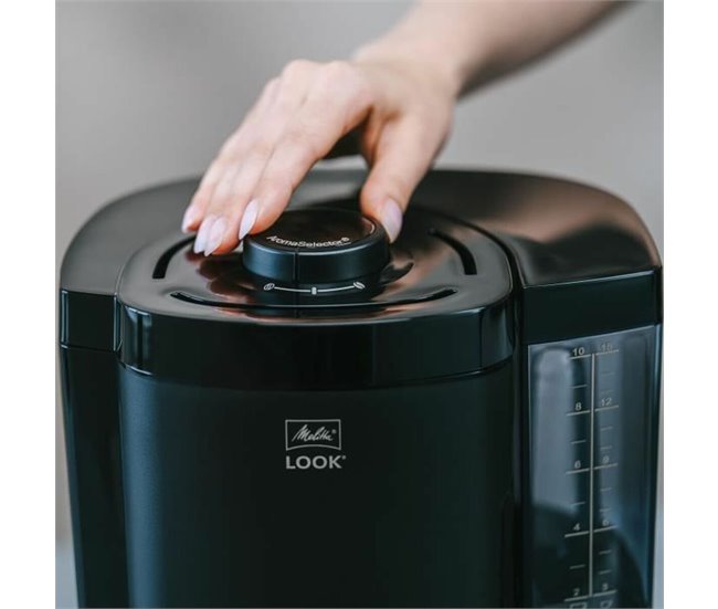 Cafetera de Goteo LOOK V BASIC 1025-02 Negro