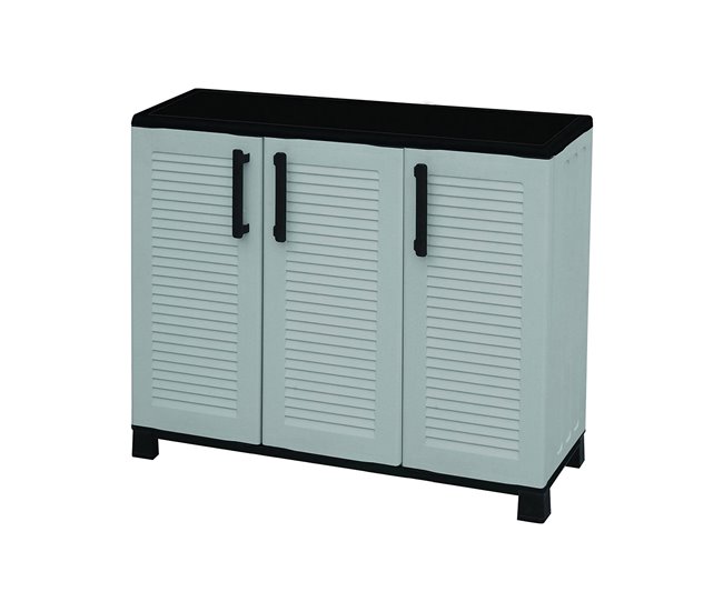 Armario exterior en PVC Gris
