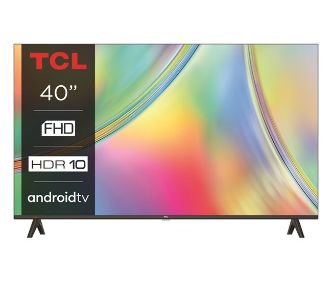 TV 40 pulgadas TCL 40S5400A Android 2 HDMI 1 USB Negro