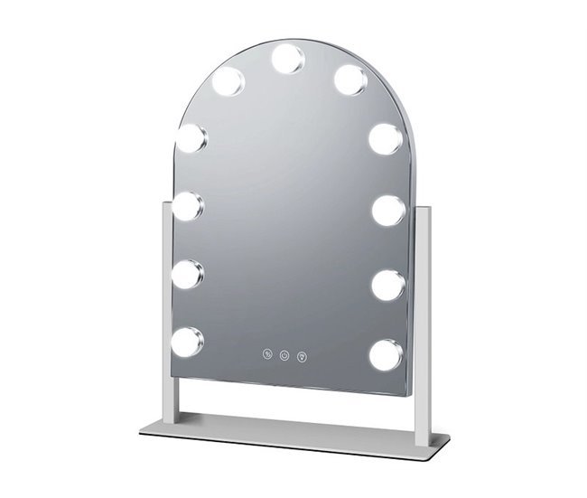 Espejo TANIA led 11 luces 47,5x36,5cm marca CONFORAMA Blanco