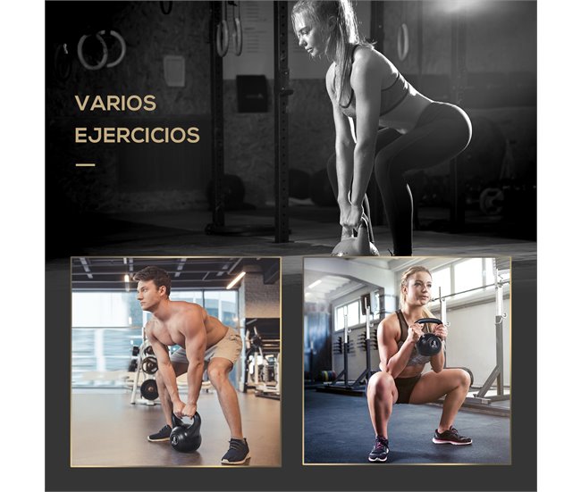 Pesa Rusa Plástico, Arena HOMCOM, deportes y ocio - pesas Negro